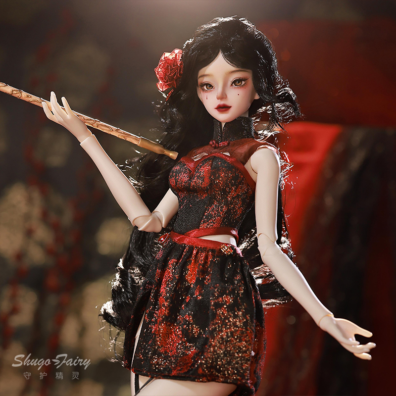 正版bjd女娃四分克莉人形玩偶