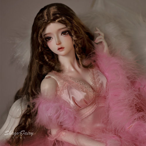 原创bjd3分亦梦玩偶长裙晚礼服