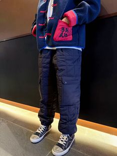 儿童保暖棉裤 超软不臃肿加绒加厚大棉裤户外3M棉棉裤雪地裤