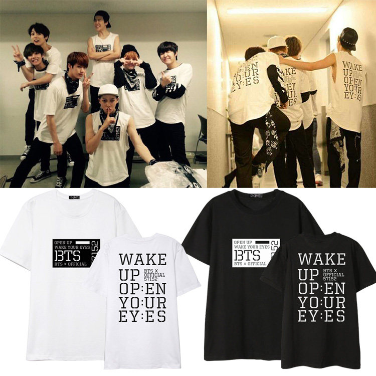 Bombproof Youth Regiment BTS Vocal concert Same item clothes men and women Short sleeved T-shirt Should aidin the Women's clothing/Boutique , T-shirt  category - from Buy2taobao.com to provide professional Taobao agent buy service