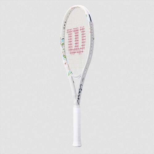 代购wilson威尔胜白玫瑰花卉限定款Clash100L V3 女士2号拍网球拍