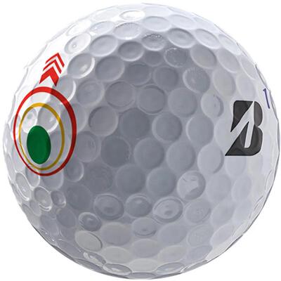 海外代购Bridgestone高尔夫球分离思维与表现竞技辅助白色全新