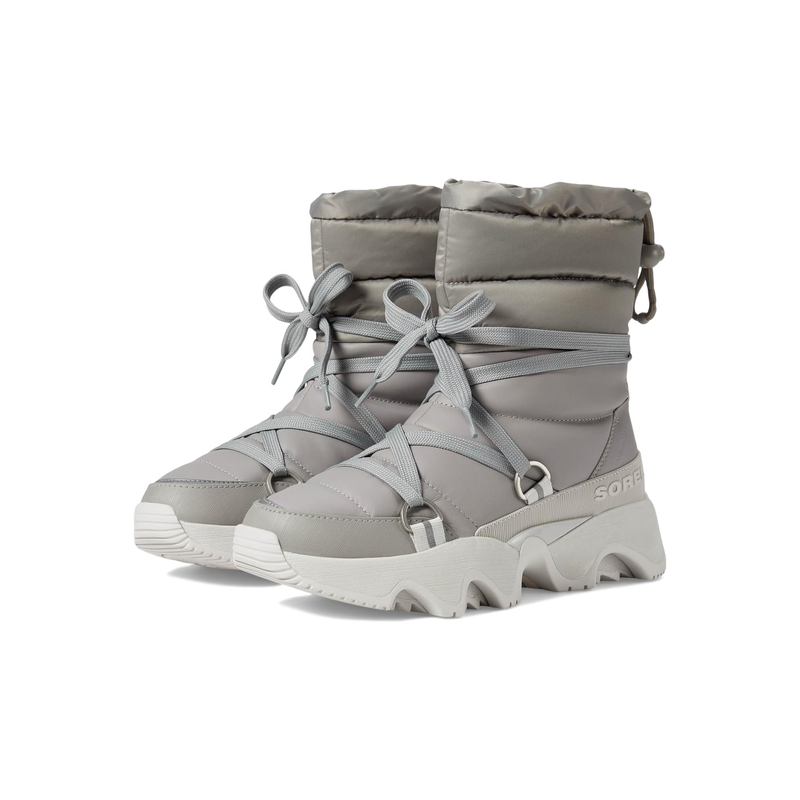 代购SOREL女士雪地靴防水保暖轻便透气圆头系带D环扣厚底冬季
