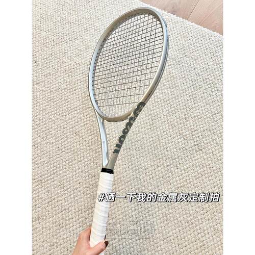Wilson Clash 100L V2威尔胜金属银灰定制网球拍男女可自定义刻字
