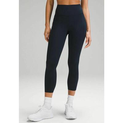 代购lululemon露露乐蒙女士运动紧身裤速干透气贴身剪裁