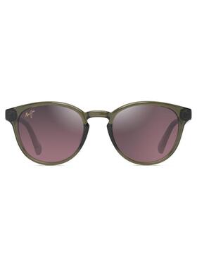 海外代购MauiJim女士太阳眼镜偏光防眩光圆形框透明框日常佩戴
