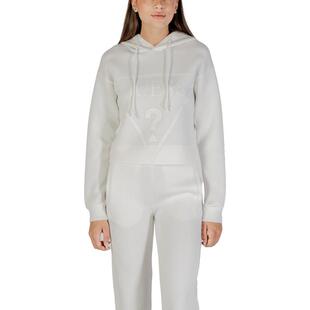 代购GUESS女士卫衣保暖舒适纯色加绒休闲运动外套爆款潮流