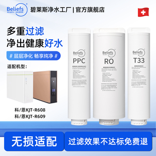 KJT RO609PPC复合滤芯RO膜 RO608 碧莱斯适用科恩净水器滤芯机KJT