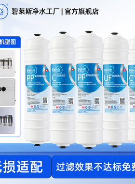 碧莱斯滤芯适用于美的净水器滤芯MU131A-5/104A/131A-5/106超滤机