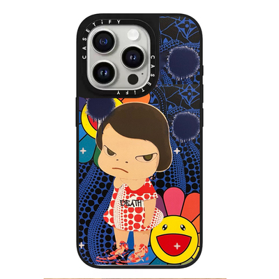 奈良美智手机壳苹果14华为mate60小女孩iPhone15Promax小米13梦游娃娃涂鸦艺术12插画40日系11周边30