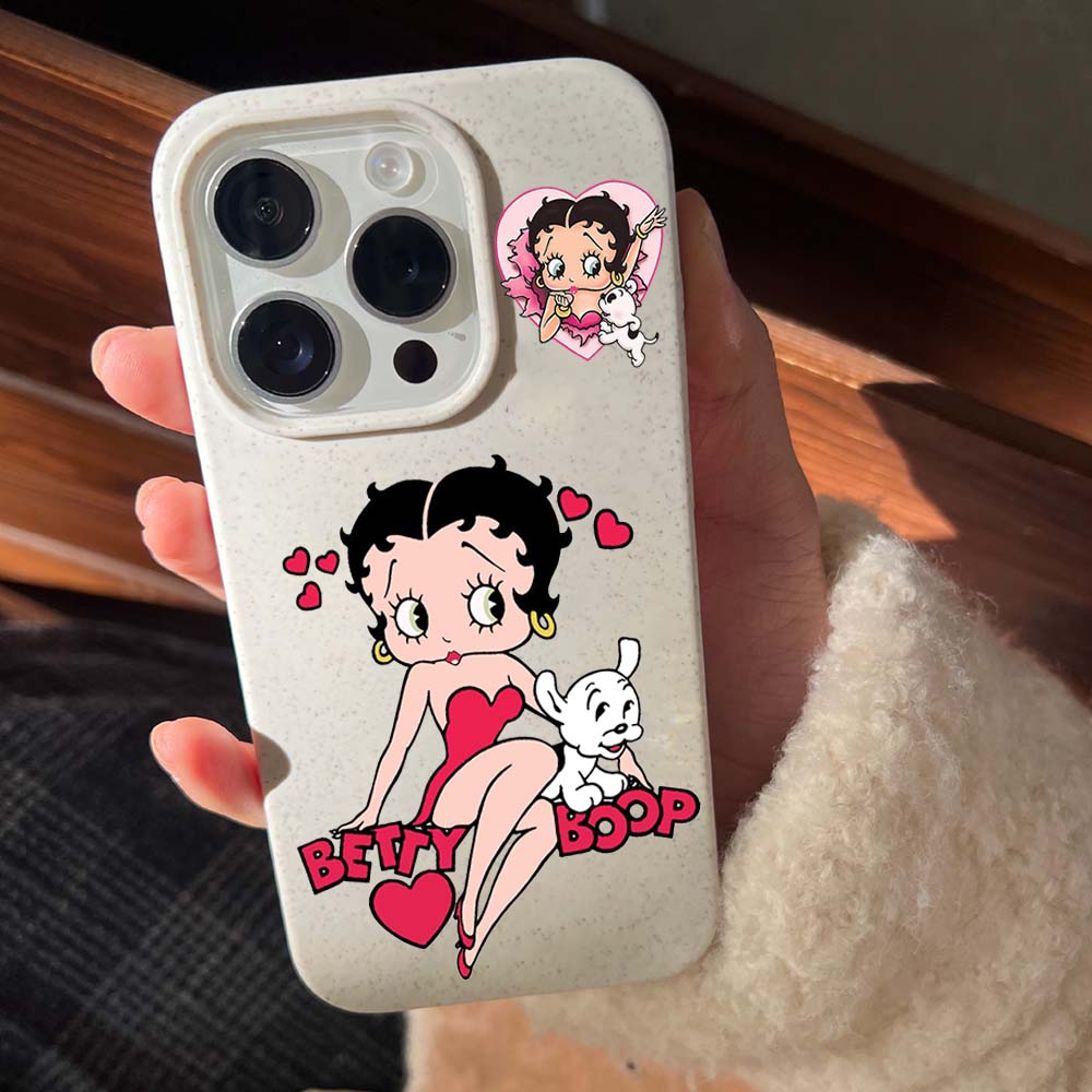 贝蒂小姐手机壳bettyboop欧美苹果13卡通iPhone12promax动画11娃娃14周边15promax小众复古网红