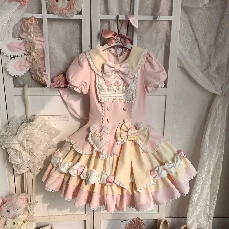 咸点点原创Lolita洋装洛丽塔