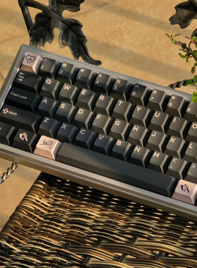 正版dmk小变态低饱和二三色原厂wooting醉鹿磁轴键盘键帽