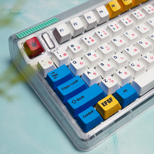 高达主题键帽pbt键盘帽原厂机械键盘帽64/68/84/87/98/100配列