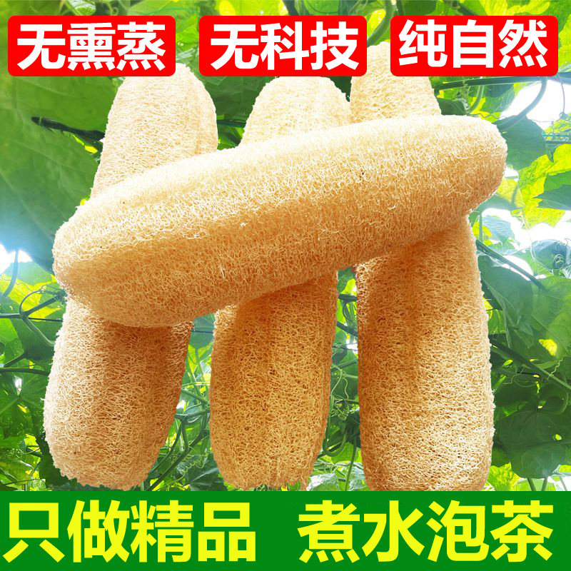 正宗丝瓜瓤煮水喝洗碗布中药材无漂白农家自种天然大号整根丝瓜络