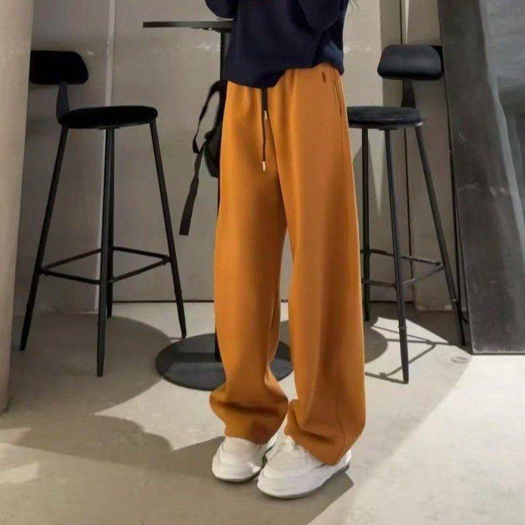 原版直播爆款2025冬季新款时尚松紧腰洋气时尚休闲裤女裤