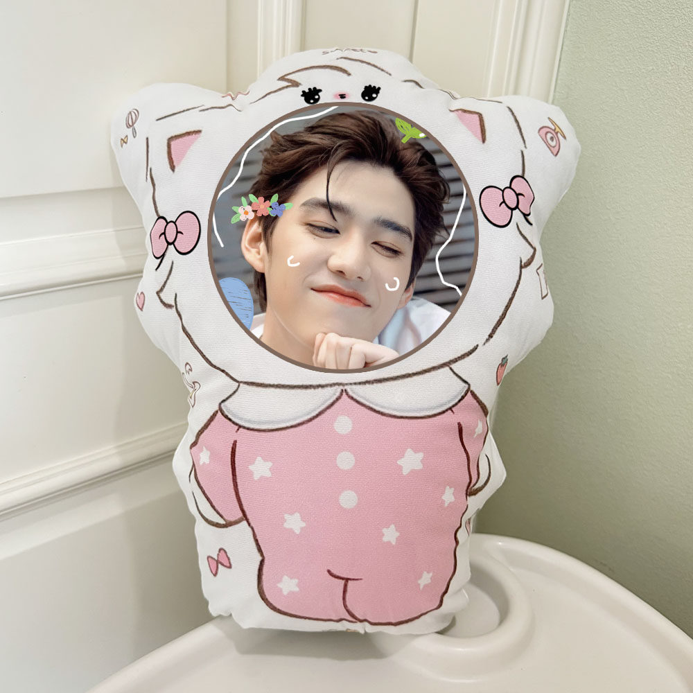 bkpp男朋友林抱枕祎凯人形娃娃diy照片玩偶定制头像订做生日礼物