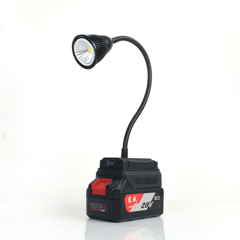 台灯适用于东成款锂电池COB泛光露营灯应急维暖黄光修灯DIY改装