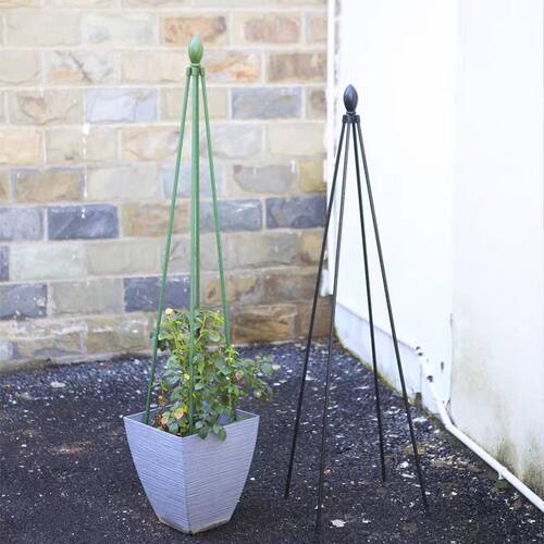 月季爬藤架植物攀爬架包塑钢管花