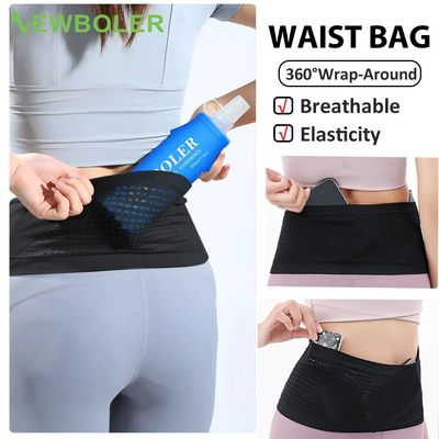 Running Waist Bag Men Women Invisible Elastic  Running Belt