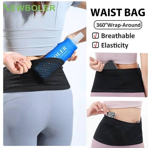 Running Waist Bag Men Women Invisible Elastic  Running Belt