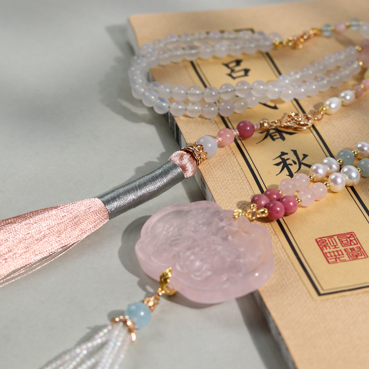 「吉祥如意」新中式国风项链璎珞