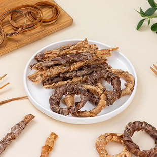 ZOO 帕美德鸡肉缠鳗鱼骨鸭肉狗零食天然钙软骨素训练奖励零食