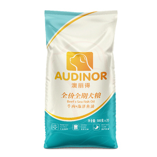 雷米高澳丽得全价全期粮500g 20袋狗粮泰迪金毛大中小通用型犬粮