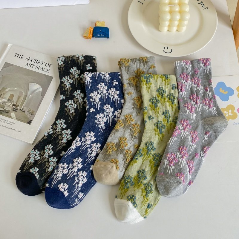 全店满15包邮春秋天袜子女中筒袜个性民族风潮复古外穿诸暨女棉袜,女士内衣/男士内衣/家居服,中筒袜,淘宝优惠券,粉丝福利购,淘宝优惠卷