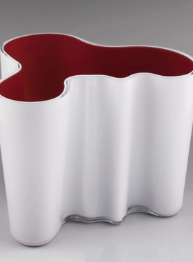 轻微瑕疵 芬兰Iittala Aalto Vase湖泊花瓶160mm 展品特价