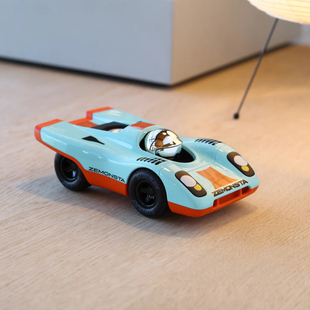 英国playforever耐顽幽灵系列保时捷917复古赛车摆件模型儿童玩具