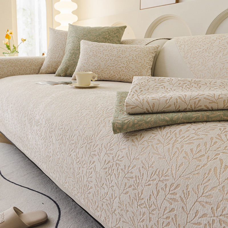 沙发垫雪尼尔防滑亲肤轻奢简约