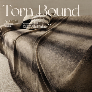 撸猫感兔毛绒沙发垫冬季 盖布毯巾秋冬 加厚保暖皮沙发套罩2024新款