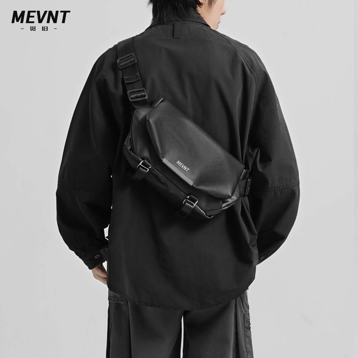 觅旧斜挎包男款骑行运动机能单肩包通勤包包背包男士外出便携胸包,箱包皮具/热销女包/男包,男士包袋,淘宝优惠券,粉丝福利购,淘宝优惠卷