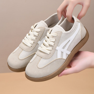 春秋老北京布鞋女新款软底轻便德训鞋百搭休闲女士单鞋舒适妈妈鞋