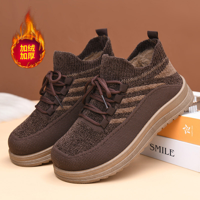 老北京棉鞋女冬季加绒保暖防滑妈妈棉靴加厚软底防寒女士厚底短靴,女鞋,棉鞋,淘宝优惠券,粉丝福利购,淘宝优惠卷