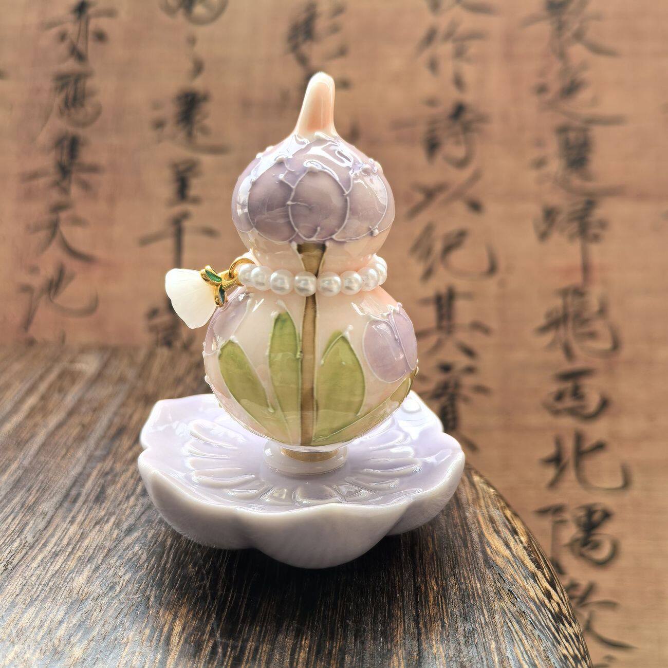 景德镇手绘陶瓷葫芦转转