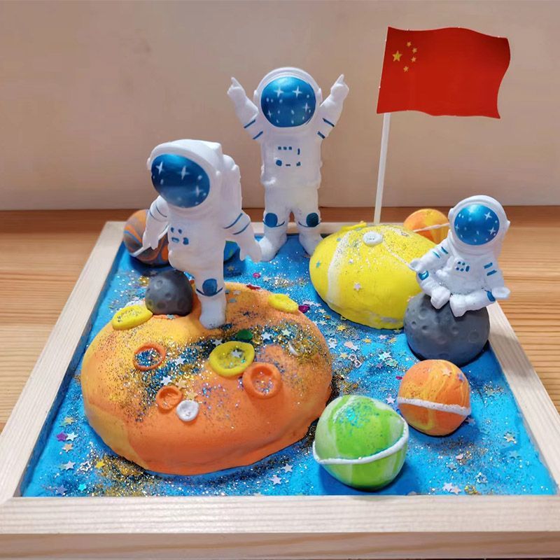 手工diy材料包黏土微景观