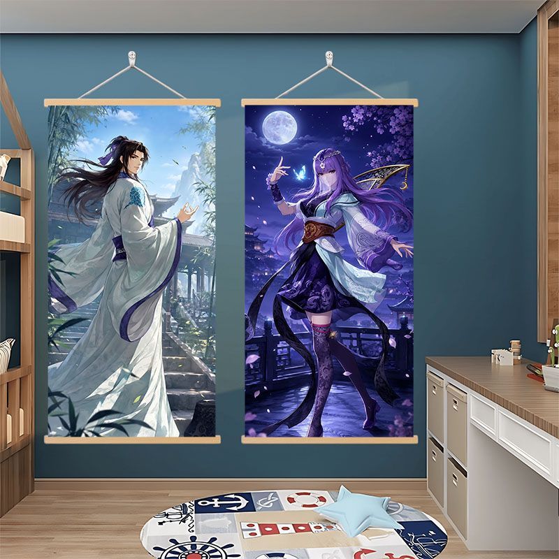 秦时明月动漫挂画张良盖