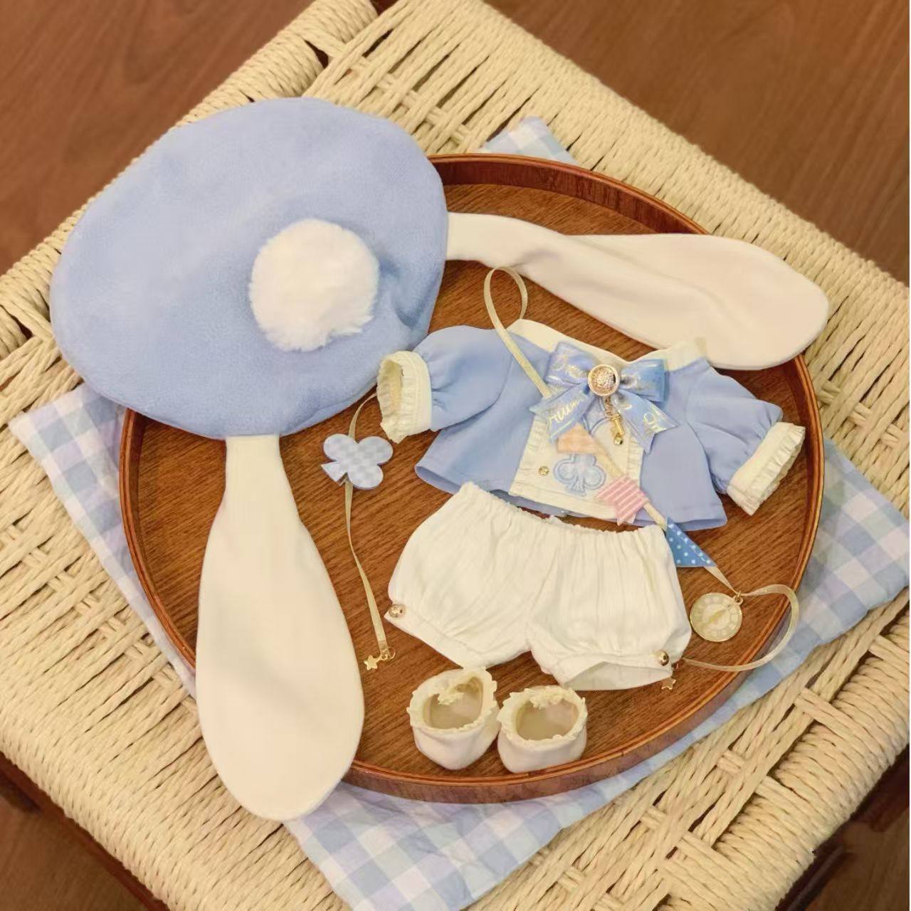 thumbnail for 20cm new product "Alice" cotton baby doll suit change baby clothes doll replacement