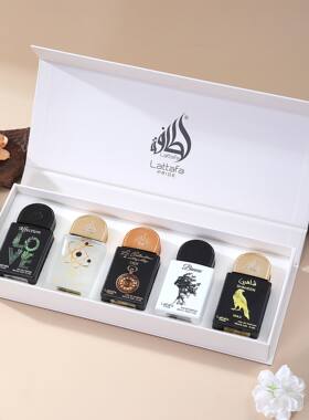 阿拉伯中东迪拜Lattafa pride5件套香水礼盒持久留香20ml*5送礼物
