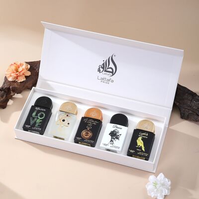 阿拉伯中东迪拜Lattafa pride5件套香水礼盒持久留香20ml*5送礼物