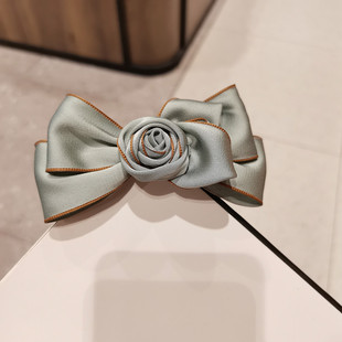 中号发夹女后脑勺成人优雅头饰发饰马尾夹弹簧夹一字夹顶夹发卡子