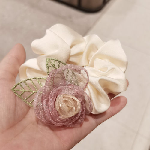 手工花朵发圈美美的夏天很适合