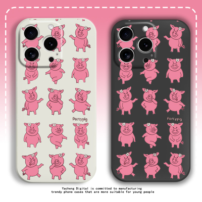 percypig玛莎猪手机壳英国卡通猪