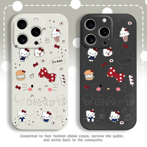 HelloKitty手机壳可爱卡通新款