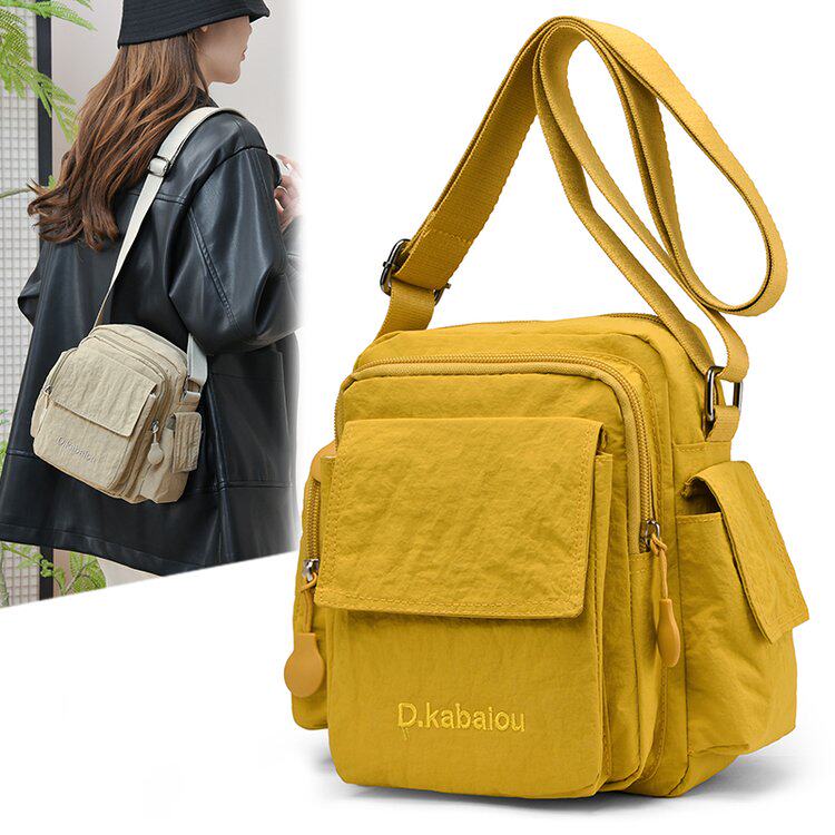 新款口袋斜挎包简约休闲单肩通勤防水2025相机包流行便携气质女包