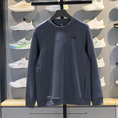 李宁冬季男子加厚保暖卫衣上衣