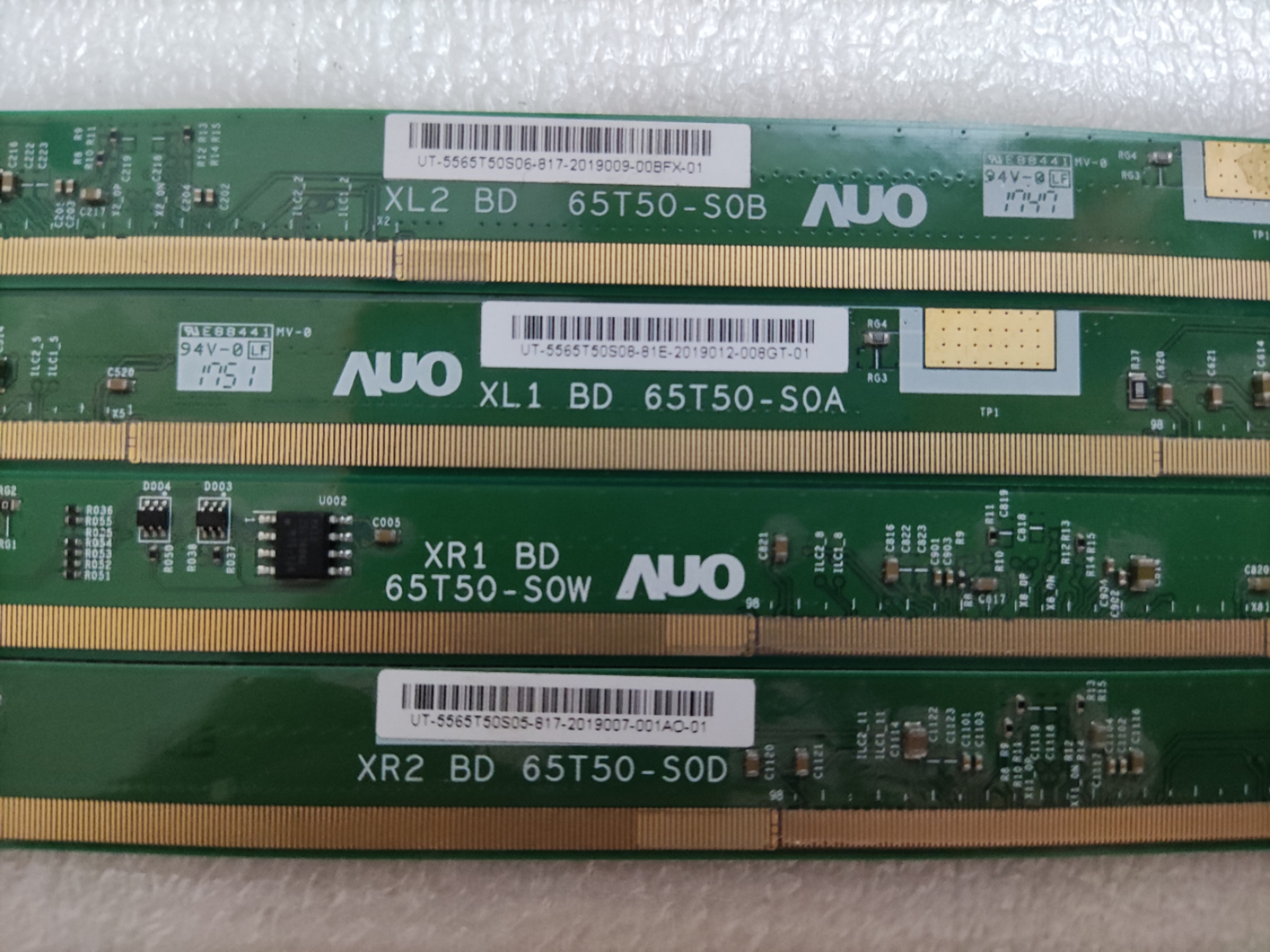 65T50-S0A XL1 65T50-S0B XL2 65T50-S0W XR1 65T50-S0D XR2