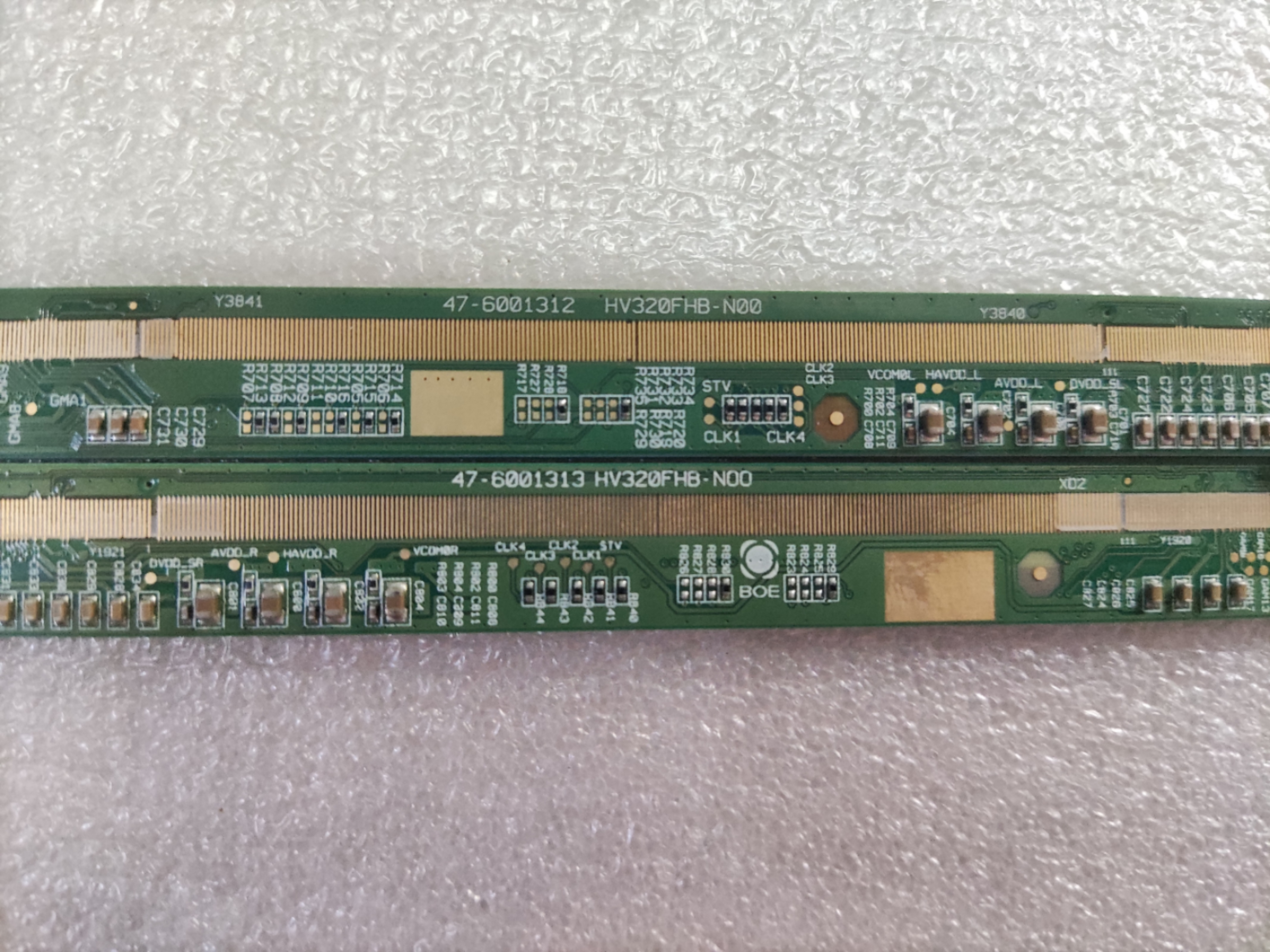 原装拆机边板 HV320FHB N00 47-6001313/47-6001312一对价